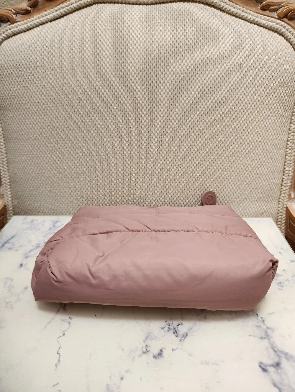 Rare Beauty Puffy Makeup Bag Mauve